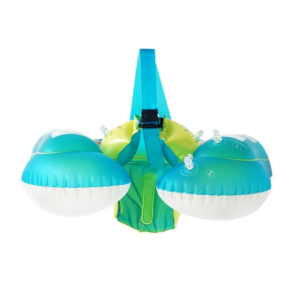 Cartoon Animal Pattern Children Swimming Ring Inflatable Baby Lying Ring Lifebuoy, Size:L