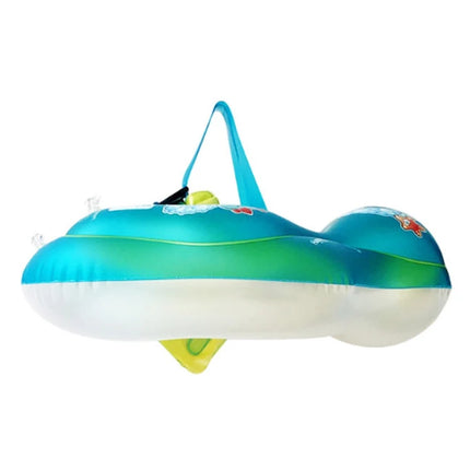 Cartoon Animal Pattern Children Swimming Ring Inflatable Baby Lying Ring Lifebuoy, Size:L