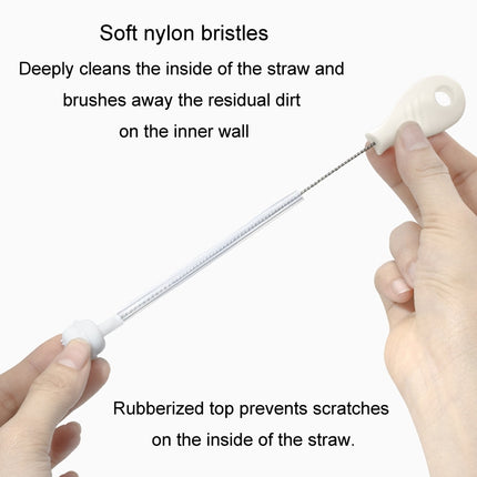 Silicone Rotating Multifunction Cleaning Cup Brush Set Bottle Nipple Straw Cleaner Brush(Bent Handle Green)