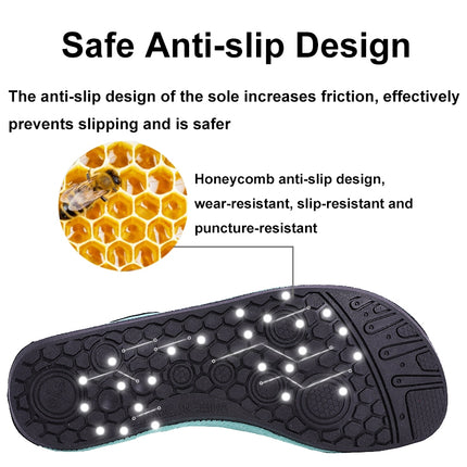 Comfortable Breathable Diving Beach Socks Shoes Anti-Skid Swimming Shoes, Size: 44-45(Black)