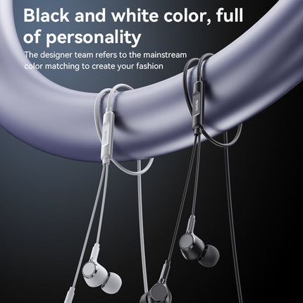 Yesido YH53 3.5mm In-Ear Wired Earphone, Length: 1.2m(Black)