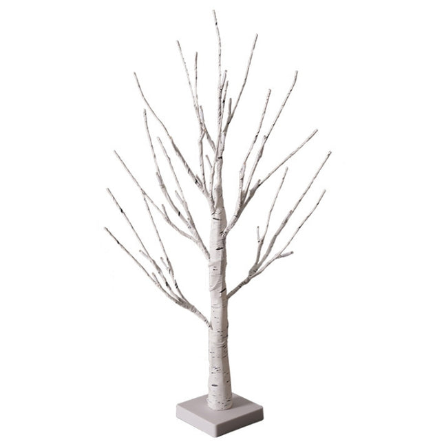 SJ-SD001 LED Christmas Party Decoration Birch Tree Decorative Light, Style: Detachable Base+Timing