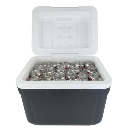 Ozark Trail 30 Quart Hard Side Cooler, 42-Can Capacity, Gray