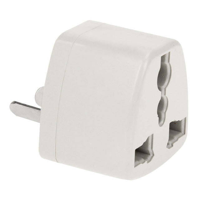 AU Plug Adapter, Travel Power Adaptor (White)