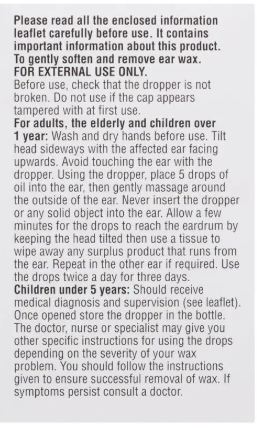 Cerumol Ear Drops 10ml