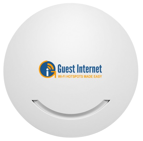 Guest Internet GIS-K5 Managed WiFi is a High Performance Indoor Wireless Hotspot Gateway with Long Range WiFi