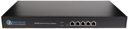 Guest Internet GIS-R6 Managed WiFi Dual-WAN Secure Internet Hotspot Gateway - Speed 200Mb/s