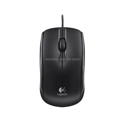 Logitech MK100 PS / 2 Interface  Wired Keyboard + USB Interface Wired Mouse Set (Black)