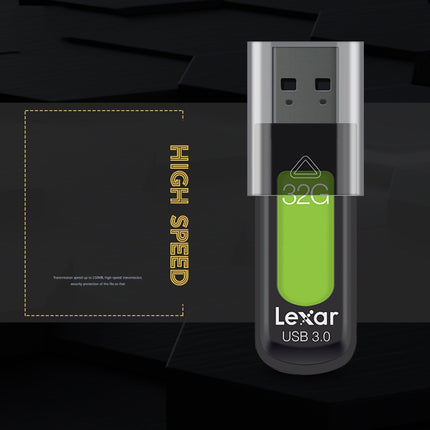 Lexar S57 USB3.0 High-speed USB Flash Drive Retractable Creative Computer Car U Disk, Capacity: 128GB, Random Color
Delivery