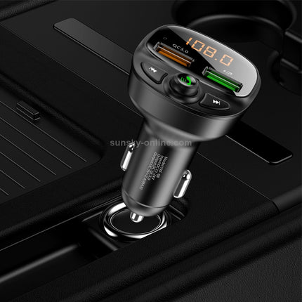 FLOVEME YXF-88 QC 3.0 Dual USB CarBluetooth MP3 Player Car Kit, Support TF