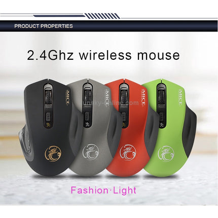 iMICE 2.4GHz 2000DPI Adjustable USB 3.0 Receiver Optical Computer Mouse