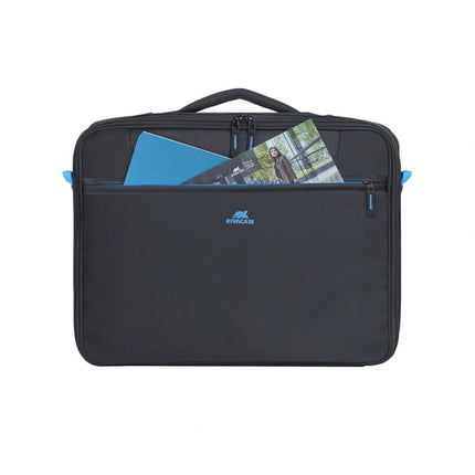 Rivacase Regent Clamshell Carry Bag for 15.6 inch Notebook / Laptop (Black)