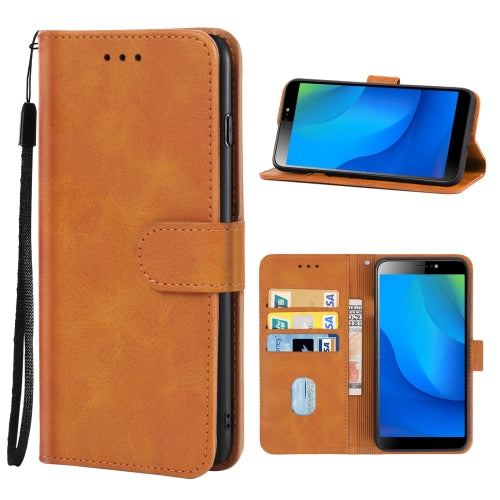 Leather Phone Case For Tecno Pouvoir 4