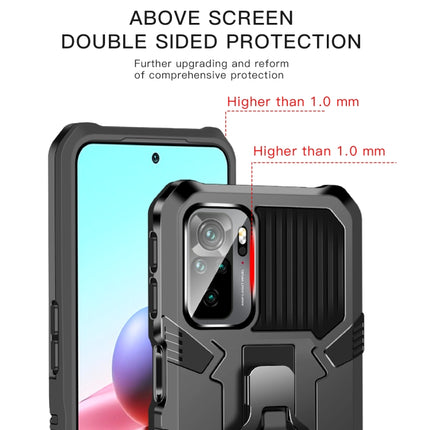 For Samsung Galaxy A02 / M02 Armor Warrior Shockproof PC + TPU Protective Case(Gray)