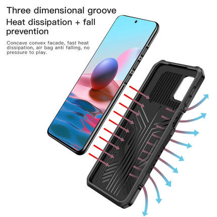 For Samsung Galaxy A02 / M02 Armor Warrior Shockproof PC + TPU Protective Case(Gray)