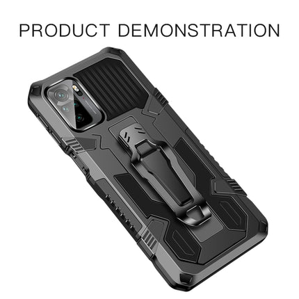 For Samsung Galaxy A02 / M02 Armor Warrior Shockproof PC + TPU Protective Case(Gray)