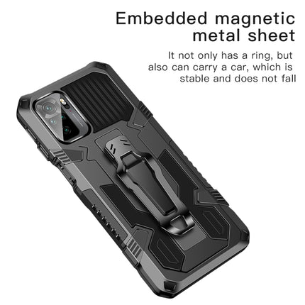 For Samsung Galaxy A02 / M02 Armor Warrior Shockproof PC + TPU Protective Case(Gray)