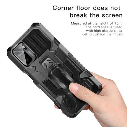 For Samsung Galaxy A02 / M02 Armor Warrior Shockproof PC + TPU Protective Case(Gray)