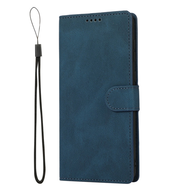 For Samsung Galaxy A02 (EU Version) Fantasy Classic with Holder & Card Slot & Wallet(Blue)