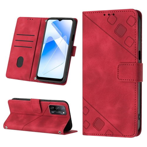 Phone Case For OPPO A55 5G / A54 4G / A16 4G / A16s /A55 4G / A54s / A56 5G / Realme V11 5G(Red)