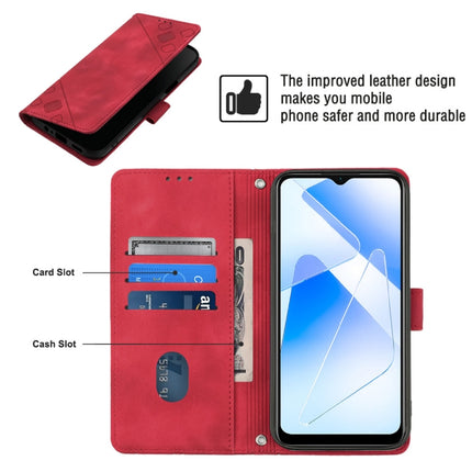 Phone Case For OPPO A55 5G / A54 4G / A16 4G / A16s /A55 4G / A54s / A56 5G / Realme V11 5G(Red)