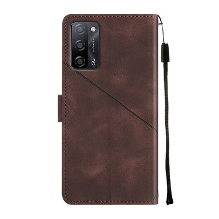 Phone Case For OPPO A55 5G / A54 4G / A16 4G / A16s /A55 4G / A54s / A56 5G /  V11 5G(Brown)