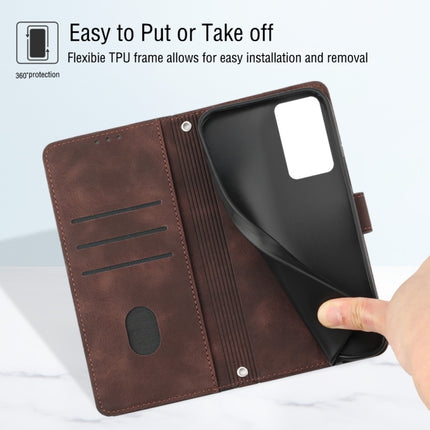 Phone Case For OPPO A55 5G / A54 4G / A16 4G / A16s /A55 4G / A54s / A56 5G /  V11 5G(Brown)
