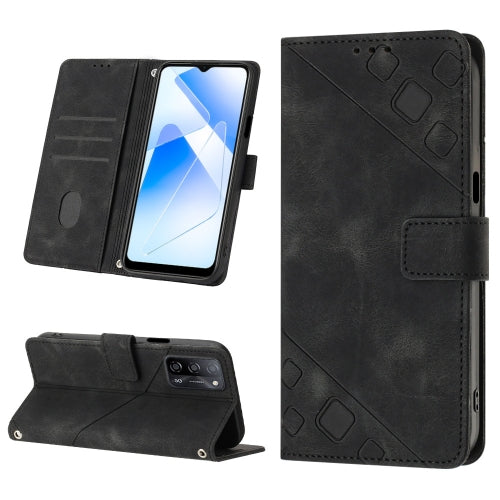 Phone Case For OPPO A55 5G / A54 4G / A16 4G / A16s /A55 4G / A54s / A56 5G / Realme V11 5G(Black)