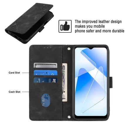 Phone Case For OPPO A55 5G / A54 4G / A16 4G / A16s /A55 4G / A54s / A56 5G / Realme V11 5G(Black)