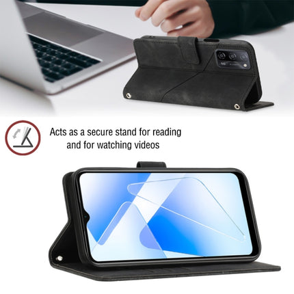 Phone Case For OPPO A55 5G / A54 4G / A16 4G / A16s /A55 4G / A54s / A56 5G / Realme V11 5G(Black)