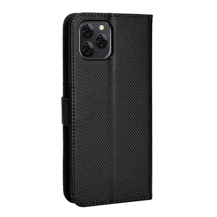 For Blackview A95 Diamond Texture Leather Phone Case(Black)
