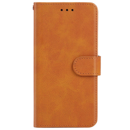 Leather Phone Case For Blackview OSCAL C20 / C20 Pro(Brown)