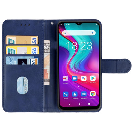 Leather Phone Case For Doogee X96(Blue)