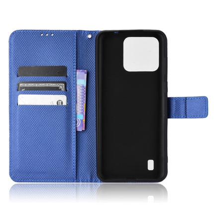 For Blackview A55 Pro Diamond Texture Leather Phone Case(Blue)