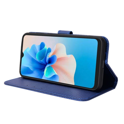 For Blackview A55 Pro Diamond Texture Leather Phone Case(Blue)