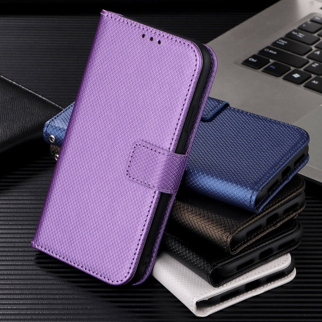 For Blackview A55 Pro Diamond Texture Leather Phone Case(Blue)