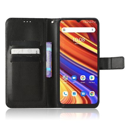 For UMIDIGI Power 7 / Power 7S Diamond Texture Leather Phone Case(Black)