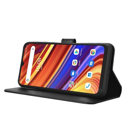 For UMIDIGI Power 7 / Power 7S Diamond Texture Leather Phone Case(Black)