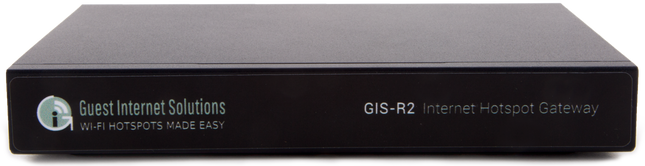 Guest Internet GIS-R2 Managed WiFi Secure Internet Hotspot Gateway - Speed 100Mb/s