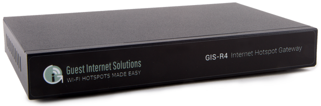 Guest Internet GIS-R4 Managed WiFi Secure Internet Hotspot Gateway - Speed 150Mb/s