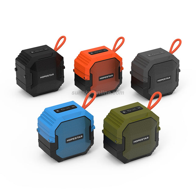HOPESTAR T7 Portable Outdoor Bluetooth Speaker(Black)