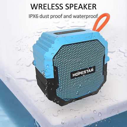 HOPESTAR T7 Portable Outdoor Bluetooth Speaker(Black)