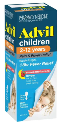 Advil Pain & Fever Suspension 200mL