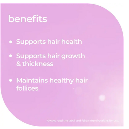 Nature's Way Hair Growth Support + Biotin & Silicon 30 Tablets