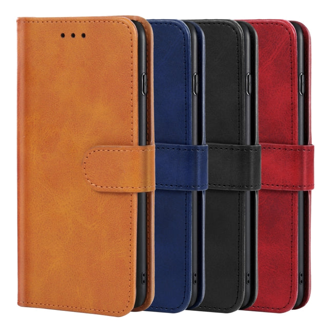 Leather Phone Case For Tecno Pouvoir 4(Blue)