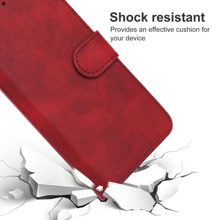 Leather Phone Case For Blackview OSCAL C20 / C20 Pro(Red)