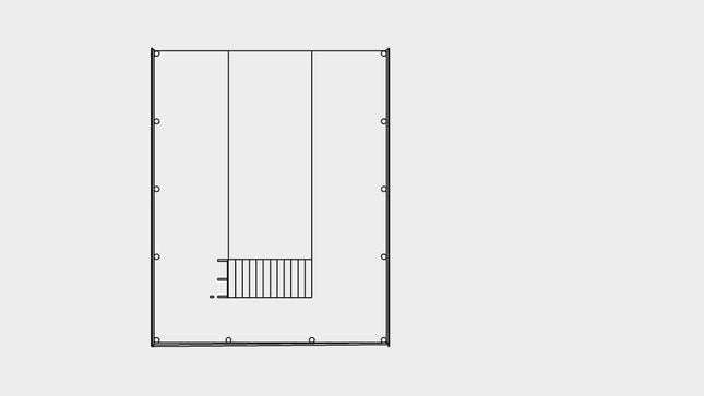 Low cost double storey wooden house design, L10.8 x W6.7, 72.306 square meters