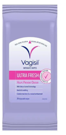 Vagisil Ultra Fresh Intimate Wipes 20 Pack