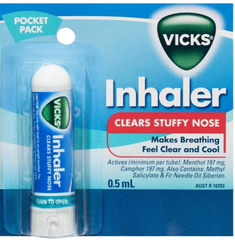 Vicks Nasal Spray Decongestant Inhaler 0.5mL