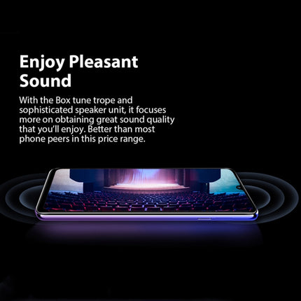 Blackview A80, 2GB+16GB, Quad Rear Cameras, 4200mAh Battery, 6.2 inch Android 10.0 MTK6737V/W Quad Core up to 1.25GHz, Network: 4G, Dual SIM(Gradient Blue)